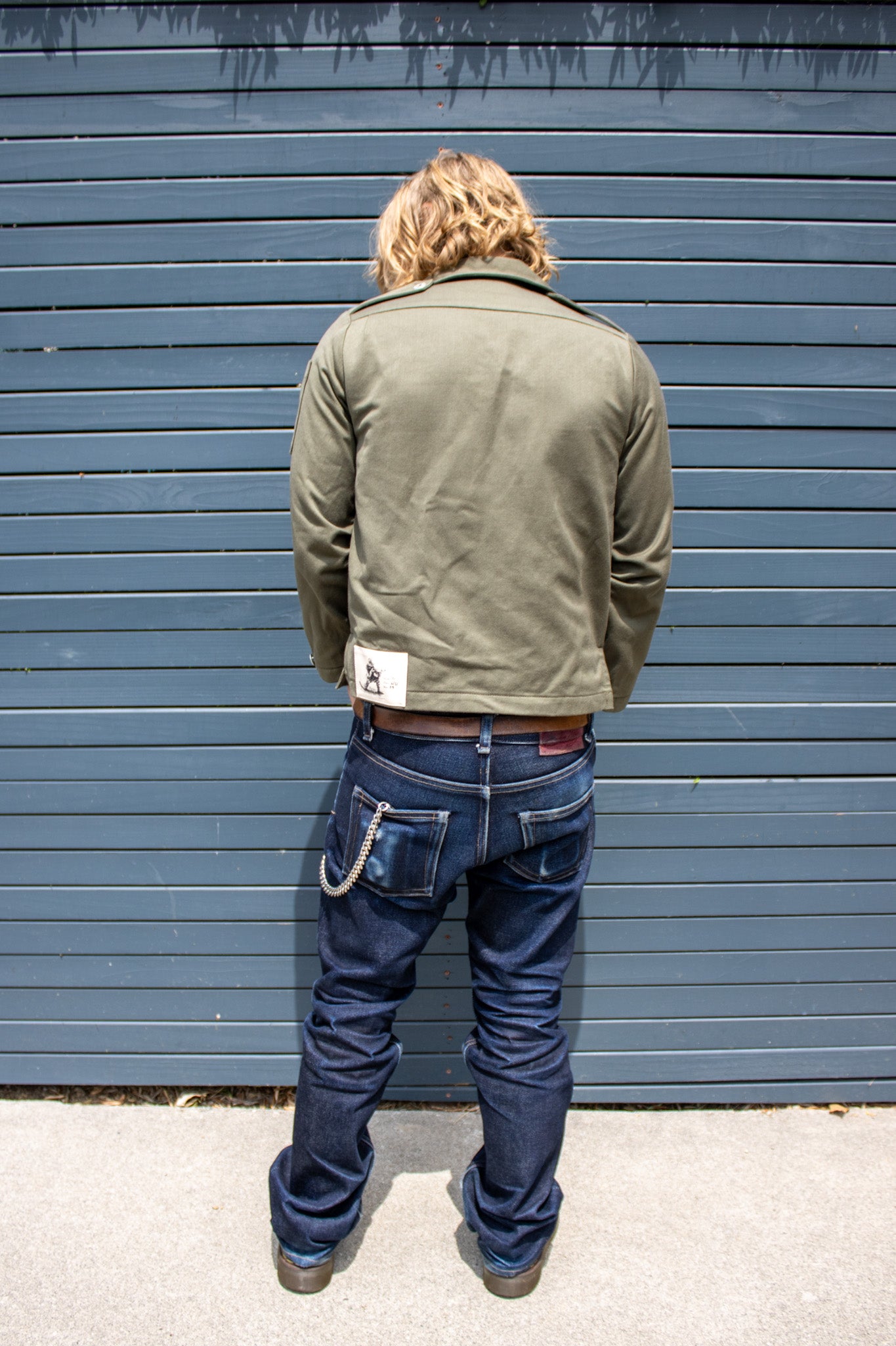 Peace patch jacket