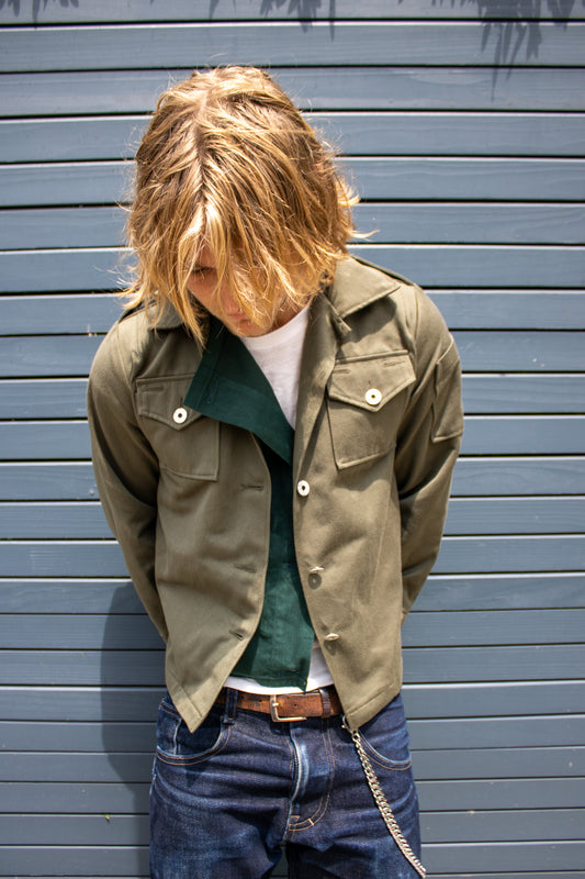 Peace patch jacket