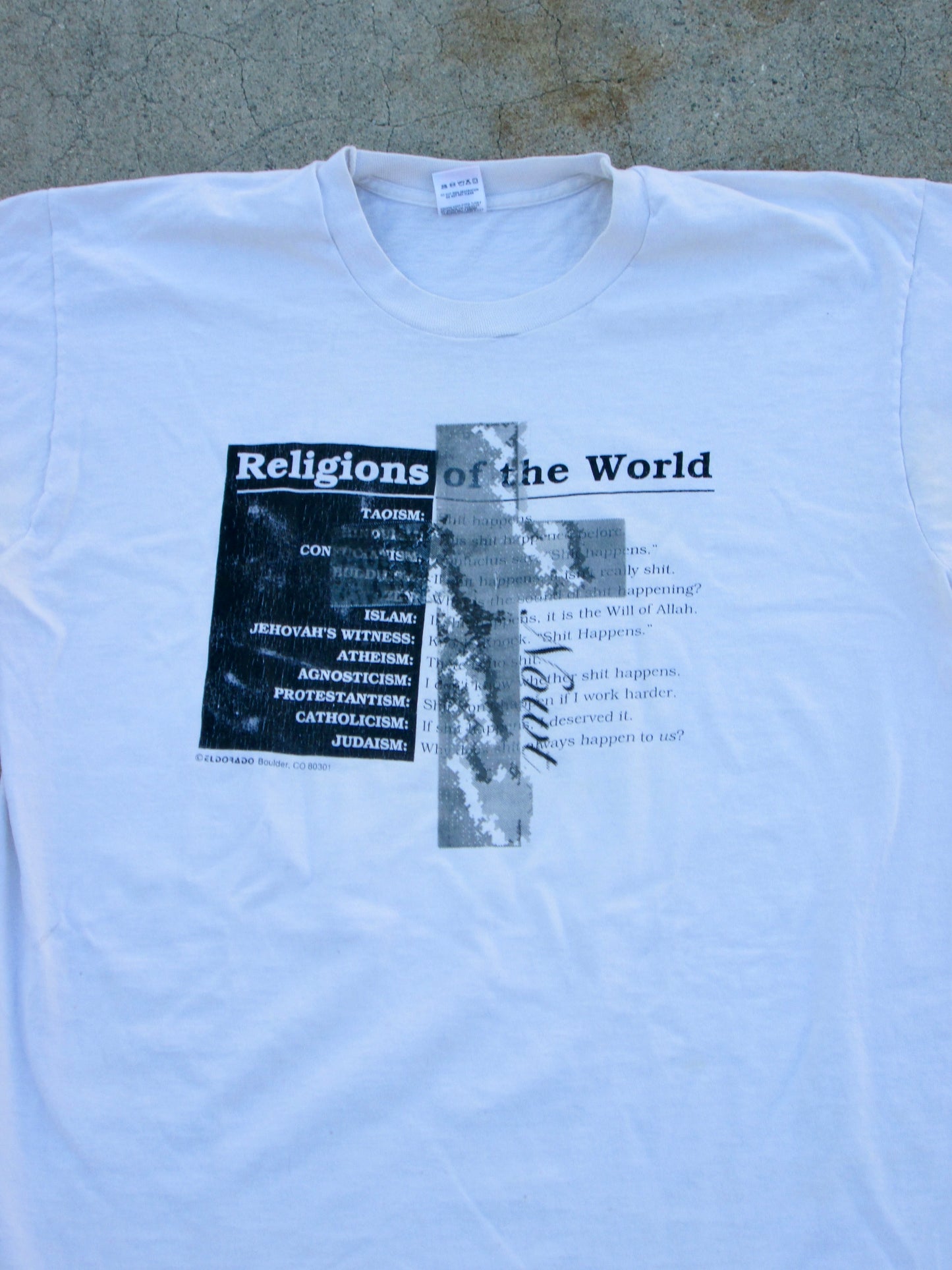 Religion tee